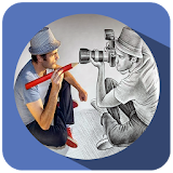 3D Drawing Art icon