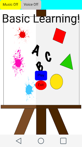 Android application Basic Learning! screenshort