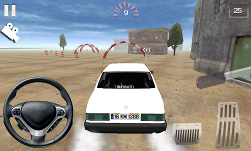 condução do carro 3D