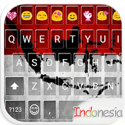 Indonesia Emoji Keyboard Theme  Icon