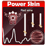 Red wine PowerAmp Skin icon