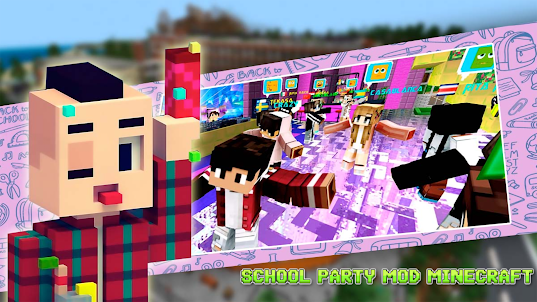 School Party mod Minecraft