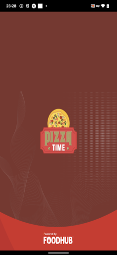 Android application Pizza Time screenshort