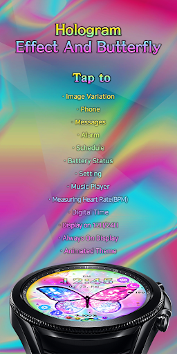 Hologram Effect And Butterfly_ Screen 3