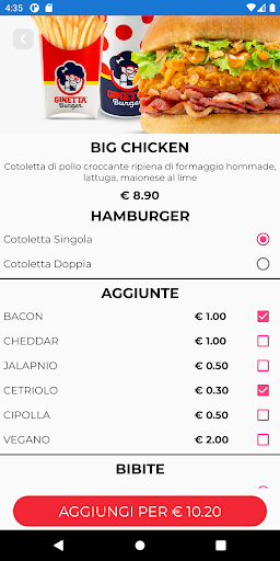 Ginetta Burger Screen 3