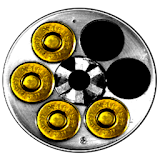 Revolver battery widget icon