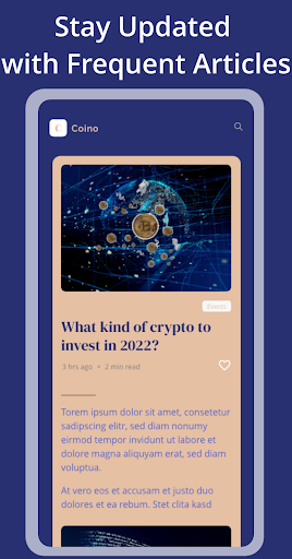 Coinio: Crypto News Screen 3