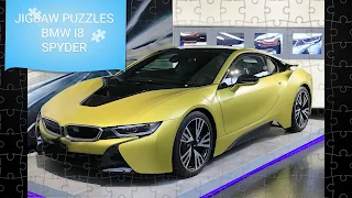 Jigsaw puzzle BMW i8 spyde car - Screenshot 1