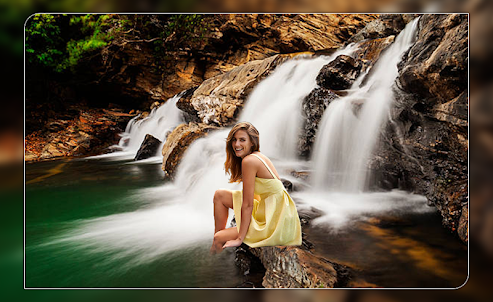 Waterfall Photo Editor : Water