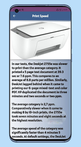 HP DeskJet 2755e printer Guide Screen 3