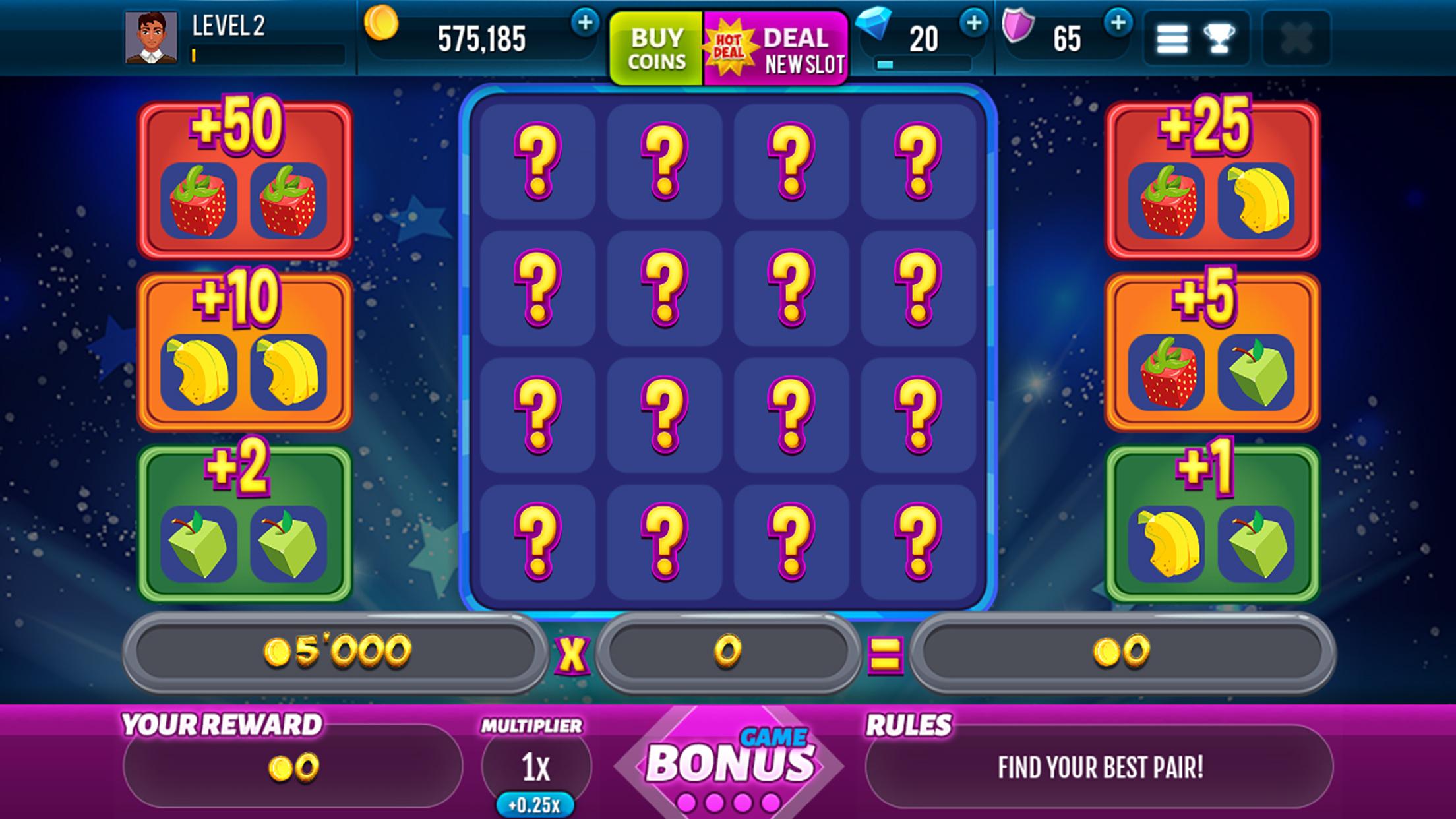 Android application FruitoSlots Jackpot Casino screenshort