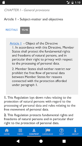 Explore GDPR Screen 2