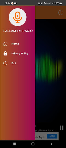 Android application Hallam FM Radio App UK screenshort