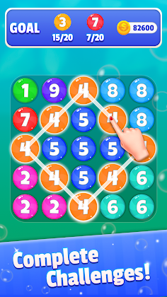 Pop It - Merge Number Bubbles - Screenshot 3