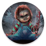 Scary Doll Halloween Theme - Wallpapers and Icons icon