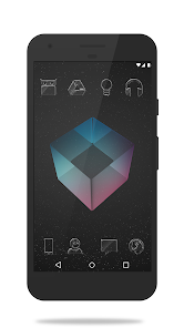 Captura 4 Glass Pack Pro - Clear Icons android