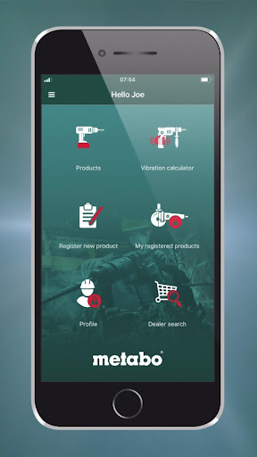 Android application Metabo screenshort