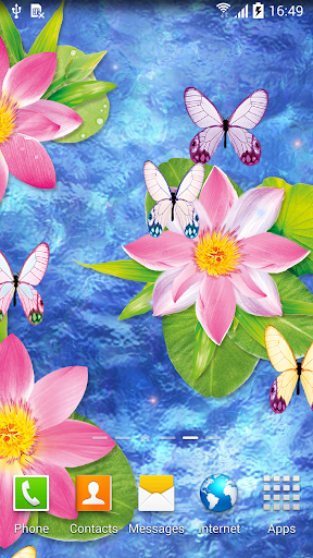 Butterflies Live Wallpaper Screen 2