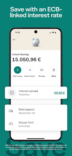 Screenshot of N26 — Love your bank