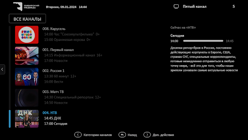 Медведь ТВ Screen 3