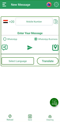 Android application Direct Send Whats screenshort