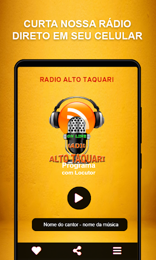 Android application Rádio Alto Taquari screenshort