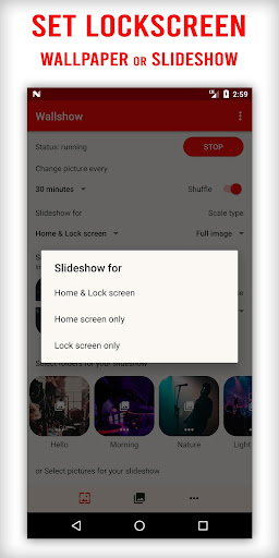 Wallshow: Wallpaper Changer Screen 2