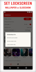 Screenshot 2 Wallshow: Wallpaper Changer android