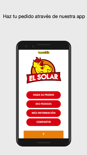 Android application Pollo El Solar screenshort