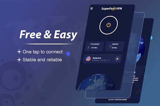 Android application VPN Proxy - Fast VPN 2024 screenshort