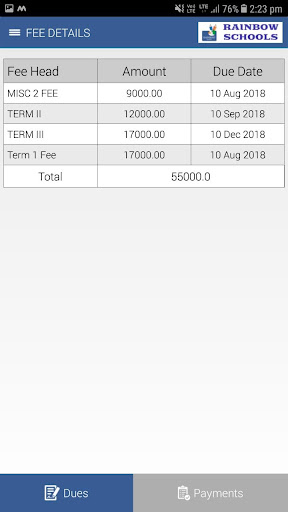 RAINBOW SCHOOL, NELLORE Screenshot