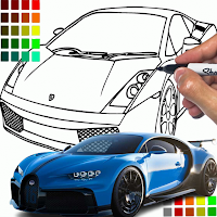 Coloring Car Automotive