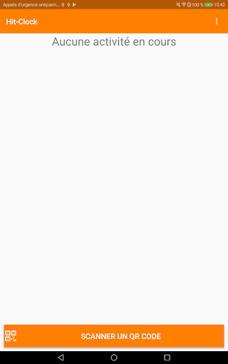 Android application Hit-Clock screenshort