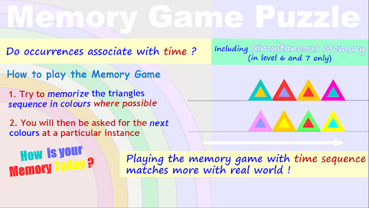 Memory Game Puzzle