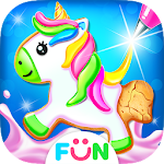 Unicorn Cookie Maker – Sweet Bakery Food Games Apk