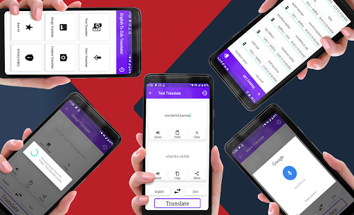 Android application English To Zulu Translator screenshort