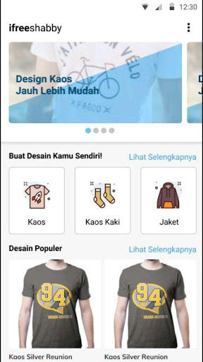 ifreeshabby - Kustom Kaos Desain Sesukamu