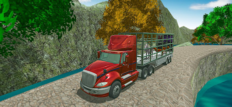 Simulador de caminhão animais poster 11