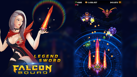 Скачать Falcon Squad: Galaxy Attack - Free shooting games Онлайн бесплатно на Андроид