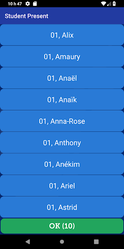 Operator Screen 3