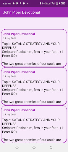 John Piper Daily Devotional