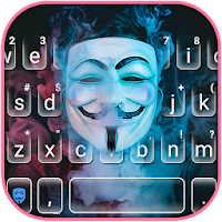 Тема для клавиатуры Smokey Anonymous Mask