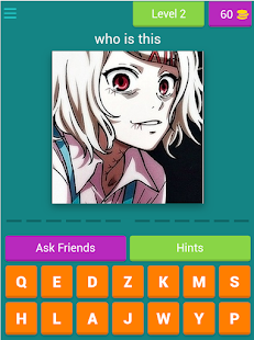 Tokyo Ghoul character quiz 8.1.4z APK screenshots 14