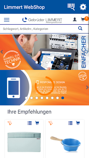 Limmert App Screen 2