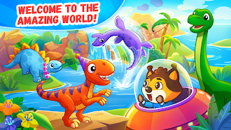 Game screenshot Dinosaur games for kids age 2 mod apk