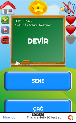 Eş Anlamlı Kelimeler Oyunu Screen 2