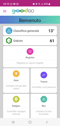 Android application GoodGo screenshort