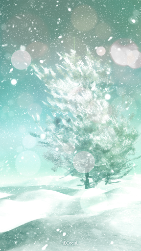 Android application 카카오톡 테마 - 겨울나무_민트 (카톡테마) screenshort