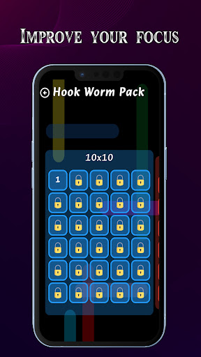 Neon Dots Puzzle Game