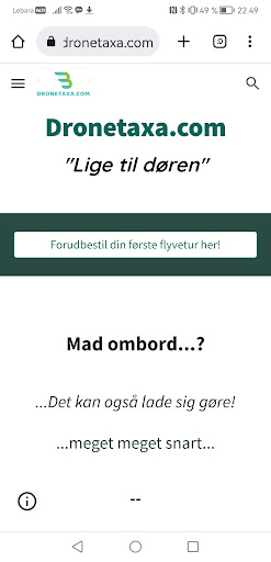 DroneTaxa Danmark Screen 3